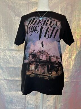 Pierce The Veil Collide with the Sky Black Graphic Band Tee. See measurements.